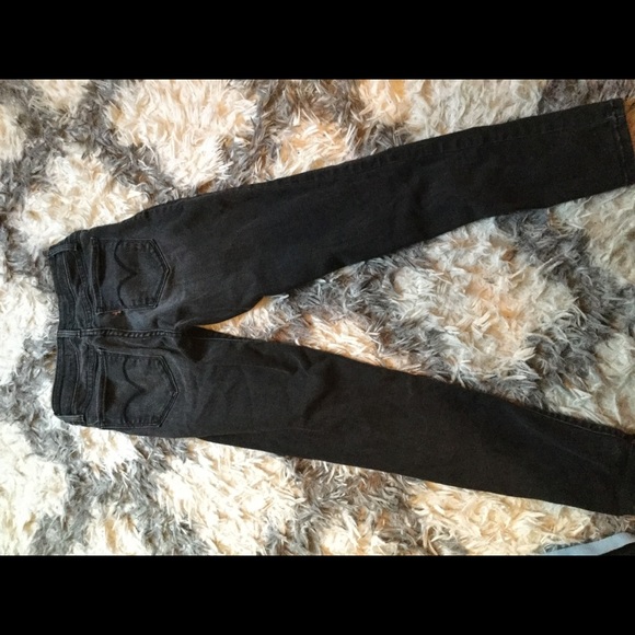 Grey/Black Levi Jeans - Picture 3 of 3